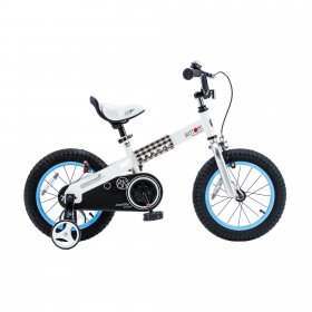 Royalbaby Buttons Blue 12 In. Kid's Bicycle (Open Box)