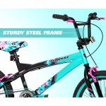 Kent Bicycles 20" Girl's Tempest Bicycles, Black/Aqua