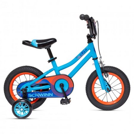 Schwinn Snap Kids Bike, 12 in, Light Frame, Boys, Blue