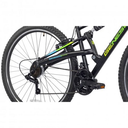 Genesis 29" Abstract Men's Mountain Bike, Black