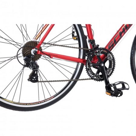 Schwinn Volare 1400 Bicycle 700C, Men's Drop Bar Road, Matte Red