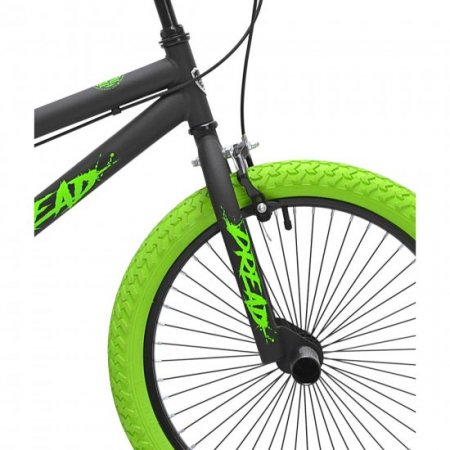 Kent 20 In. Dread BMX Boys Bike, Green and Black