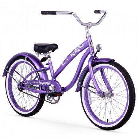 Firmstrong Bella Classic, 20", Girl's, Single Speed, Purple