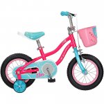 Schwinn Elm Girls Bike for Toddlers and Kids 12'' Pink