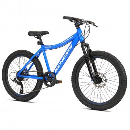 Genesis 24" Mauler Boy's Mountain Bike, Blue