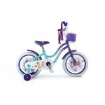 Micargi ELLIE-G-16-BBL-PP 16 In. Girls Bicycle, Baby Blue and Purple