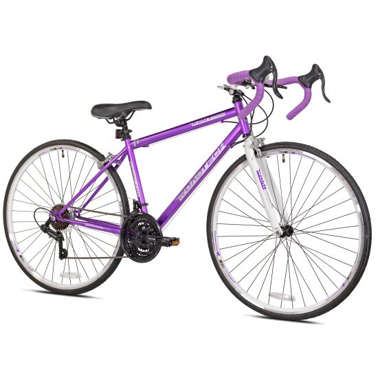 Kent 700c RoadTech Women\'s Bike, Purple/White