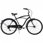 Huffy Lockland 26-inch 7-speed Cruiser Bike for Men, Black