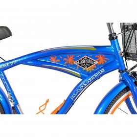BCA 26" Margaritaville Multi-Speed Cruiser Men's Bike, Blue