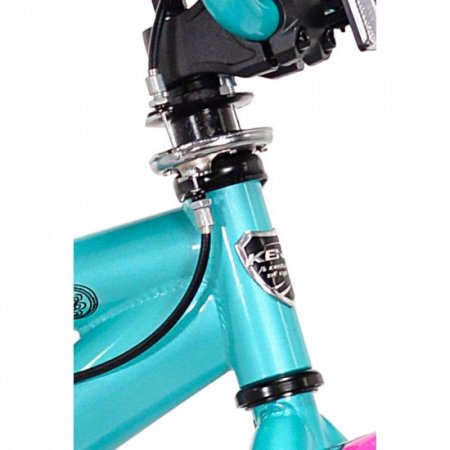 Kent 20" Girls BMX Bike, Trouble, Aqua/Black/Pink