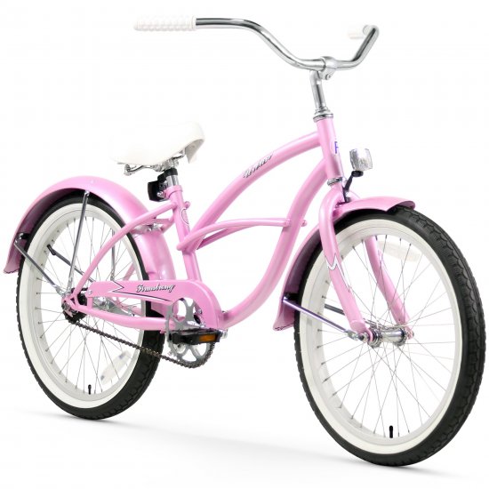 Firmstrong Urban Girl, 20\", Girl\'s, Single Speed, Pink