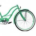 Micargi TAHITI-F-MGRN 26 in. Tahiti Women's Beach Cruiser Bicycle, Mint Green & Mint Green