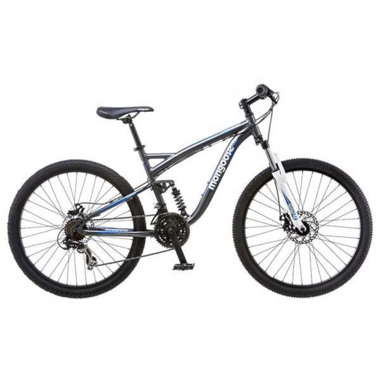 Mongoose Men\'s Detour Mountain Bike, 18-Inch/Medium