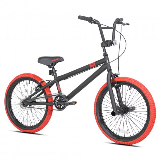 Kent 20\" Dread Boy\'s BMX Bike, Black/Red