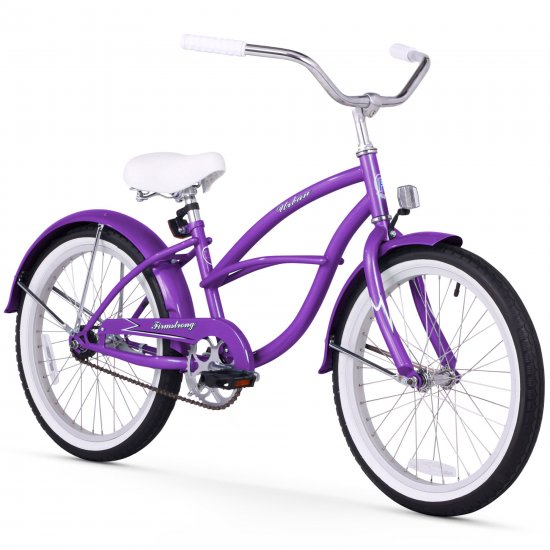 Firmstrong Urban Girl 20\" Single Speed Beach Cruiser Bicycle