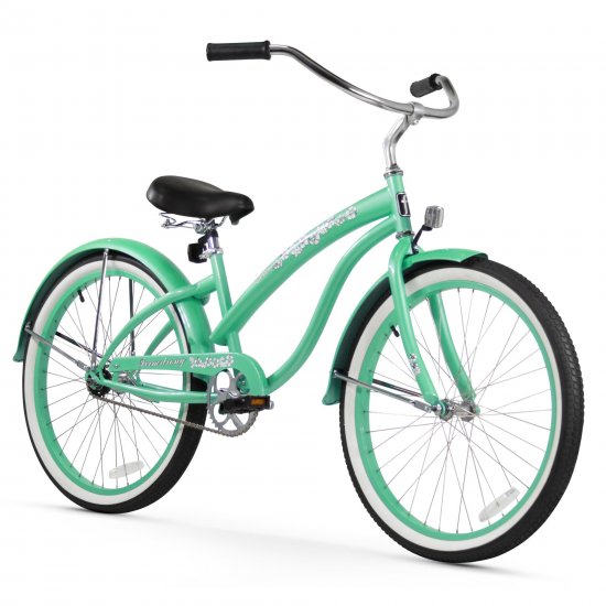 Firmstrong Bella Classic, 24\", Women\'s, Single Speed, Mint Green