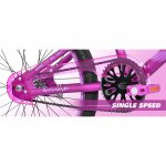 Kent 20" 2 Cool BMX Girl's Bike, Satin Purple