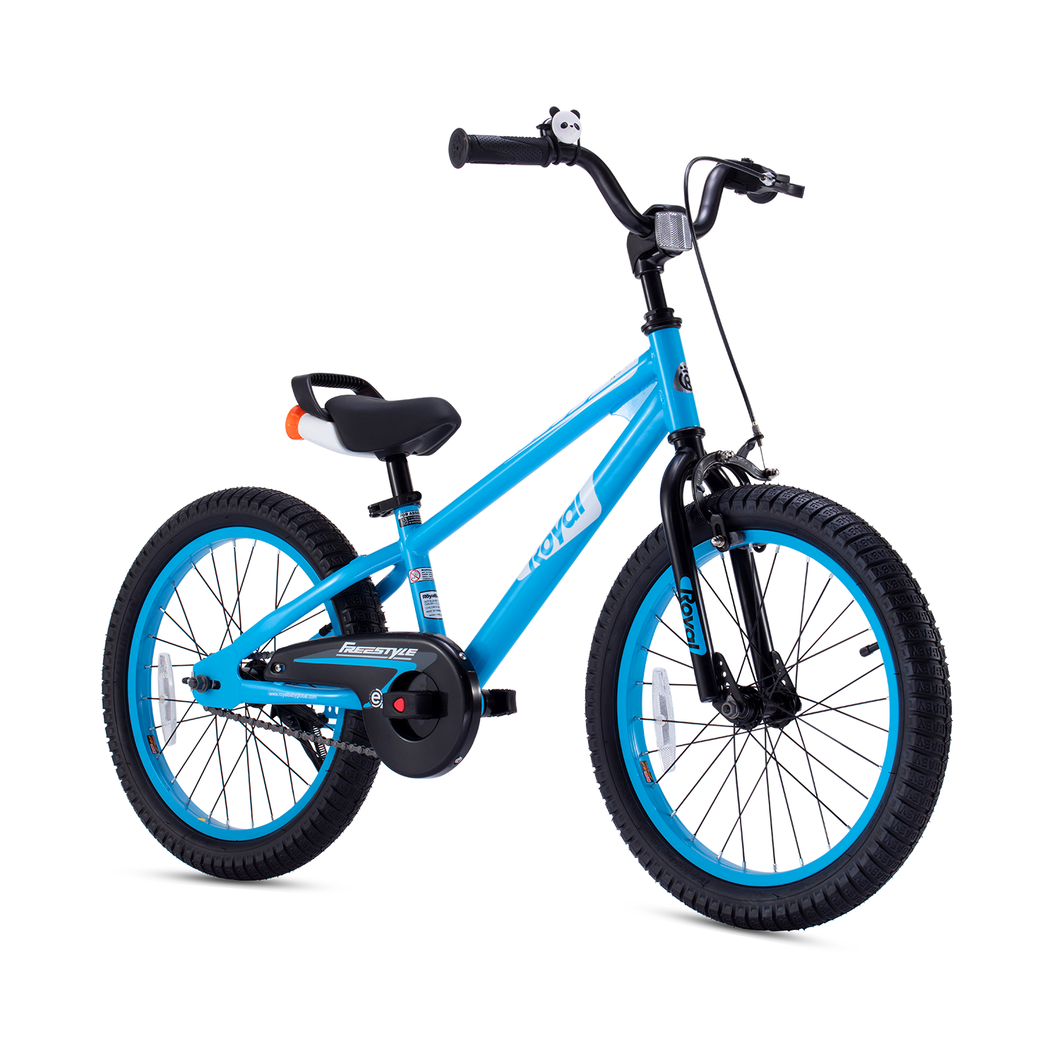 RoyalBaby EZ Kids Bike Easy Learn Balancing to Biking 12 Inch Balance & Pedal Bicycle Instant Assembly for Boys Girls Ages 2-4 Years Blue